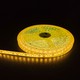 Gul 10W/m LED strip - 5m, 120 LED pr. meter, 24V, IP65