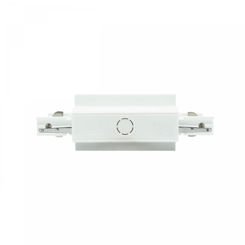 Indbygget gennemgangsføring til skinnesystem - Hvid, 230V, PC plast, 2 års garanti