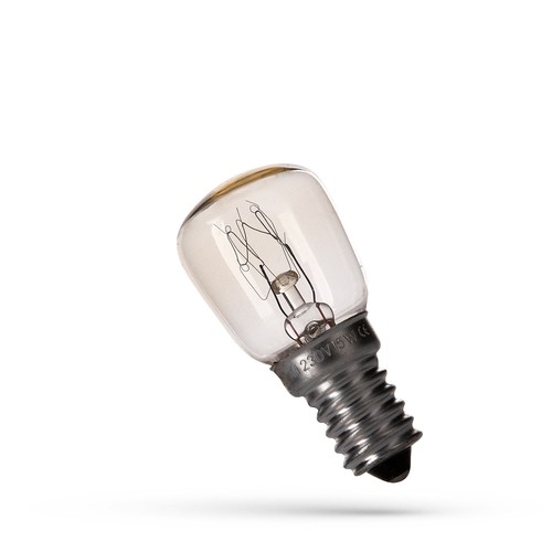 E14 15W halogen ovnpære - 75lm, Maks. 300°C