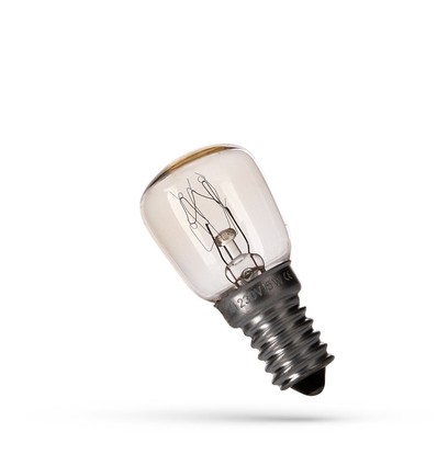 E14 15W halogen ovnpære - 75lm, Maks. 300°C