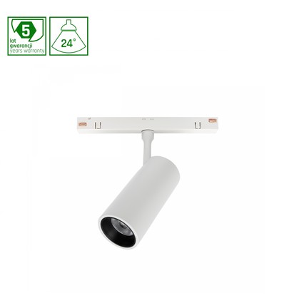 10W DALI SHIFT Spot - 24°, Hvid, 44x157x178mm