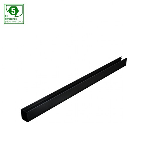 System WLD - Skinne 1000mm uden lyskilde (inkl. tilbehør - mekaniske, elektriske forbindelser og stik)