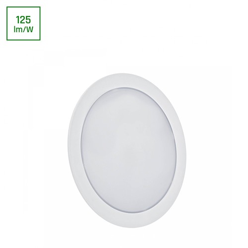 ALGINE 2-i-1 Downlight 12W 1160lm - Varm Hvid, 230V, IP20, Rund