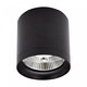Loftlampe til AR111 GU10 - Sort, Ø11,8cm, 11cm høj, aluminium, uden lyskilde