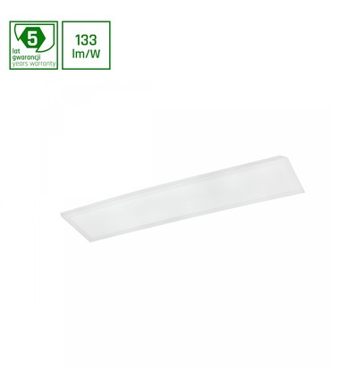 30x1200 LED panel, 30W - 133lm/W, 4000K, IP20, 5 års garanti