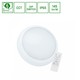 18W/24W Nymphea City Pro 2 CCT LED loftlampe - 3500lm, IP65, IK08, indbygget sensor, fjernbetjening, 5 års garanti