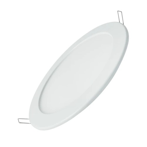 Restsalg: 16W LED indbygningspanel - Hul: Ø16 cm, Mål: Ø17 cm, 230V