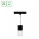 6W SHIFT BASIC HANGIT CRISTAL skinnespot - 48V, 3000K, 100lm/W, magnetisk pendel, inkl. lyskilde