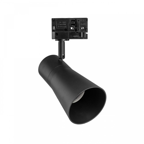 MADARA SCANDI 3-faset skinnespot til GU10 - Sort, aluminium, uden lyskilde, 3F4W