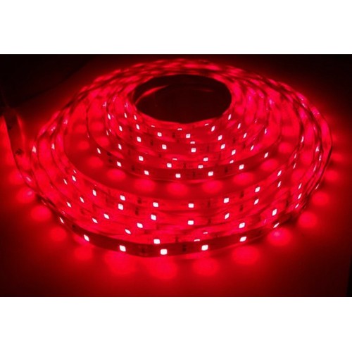 5m 4,8W/m Nær infrarød 730nm LED strip - 24V DC, IP20, 60 LED pr. meter