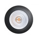 Unni68 Ø6,8cm møbelspot RA95 - 12V DC, Hul: Ø5,6 cm, Mål: Ø6,8 cm, Sort