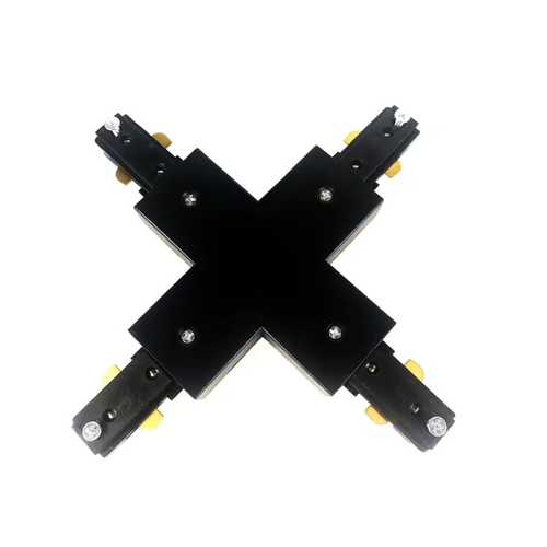 LEDlife X-samler til skinnespots - Sort, 1-faset, 1F3W