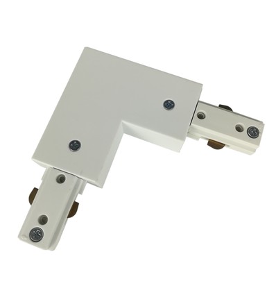 LEDlife L-samler til skinnespots - Hvid, 1-faset, 1F3W