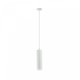 Madara GU10 pendel med ring - Hvid, 1m ledning, Ø55x200mm, IP20, uden lyskilde