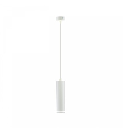 Madara GU10 pendel med ring - Hvid, 1m ledning, Ø55x200mm, IP20, uden lyskilde