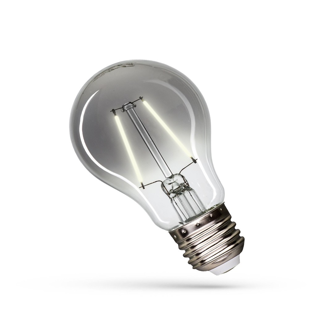 Spectrum LED Røgfarvet E27 LED-pære 2,5W 4000K 150 lumen WOJ14468 Modsvarer: N/A