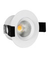 D3 Tilt360 Full Spectrum LED indbygningsspot RA97 - 3000K, Hvid