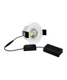D8 Tilt360 Full Spectrum LED indbygningsspot RA97 - 3000K, hvid
