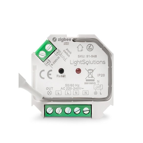 Mini ZigBee Afbryder - 200W