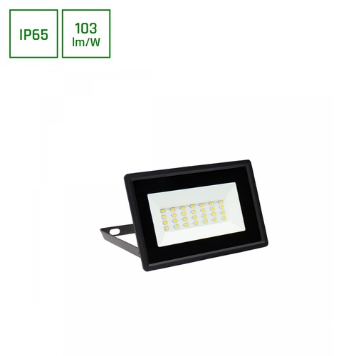 Noctis Lux Projektør 20W - 230V, IP65, 120x90x27mm, sort