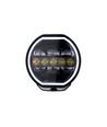 108W 7'' Beam HEXA, LED fjernlygte - E-godkendt, dual positionslys, arbejdslampe