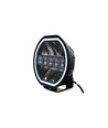 108W 7'' Beam HEXA, LED fjernlygte - E-godkendt, dual positionslys, arbejdslampe