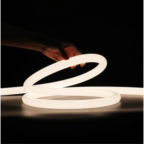 10W pr. meter Varm hvid D15 CLIP-ON Neon Flex LED - 230V, IP67