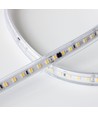 5m 10W/m vandtæt LED strip (Type X-2) - 230V, IP67, 1300lm/m, Kan klippes for hver 10cm, op til 100m