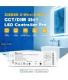 Gledopto Pro 2i1 Zigbee controller - Hue kompatibel, dæmper/CCT, 12V (120W), 24V (240W)