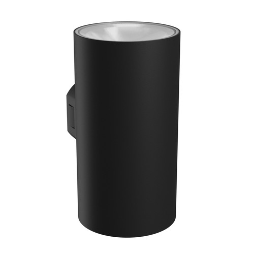 18W Torre op/ned væglampe - IP54 udendørs, Rund, CCT, 3 lyskulører, sort, inkl. lyskilde