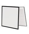 60x60 CCT LED panel, 36W - Højde:35mm, 140lm/W, sort kant
