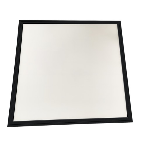 60x60 CCT LED panel, 36W - Højde:35mm, 140lm/W, sort kant