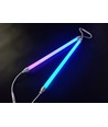 120cm 17W CyberTube RGBIC - 24V DC, IP67, Gennemfortrådet