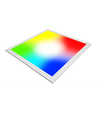 60x60 RGB+CCT LED panel, 36W - Højde:13mm, Hvid kant