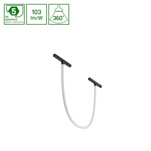 SHIFT Neon M armatur 16W - Flex rør Ø22x1000mm