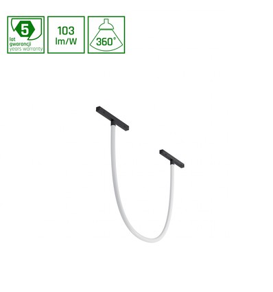 100cm 16W SHIFT Neon Flex til 48V skinnesystem - 3000K, 1640lm, 48V, IP20