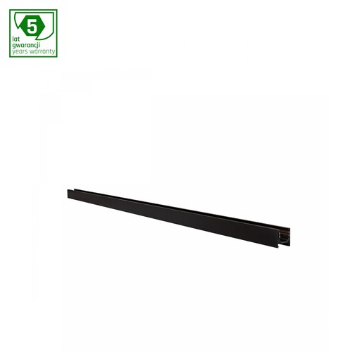 2m Shift Slim strømskinne til 48V, sort - 48V, IP20, 5 års garanti, aluminium