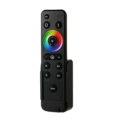 RGB fjernbetjening til 230V RGB CLIP-ON controller - 4 zoner, RF
