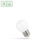 LED Kugle P45 5,5W E27 - 230V, Kultråd, Neutral Hvid, Mat, Spectrum