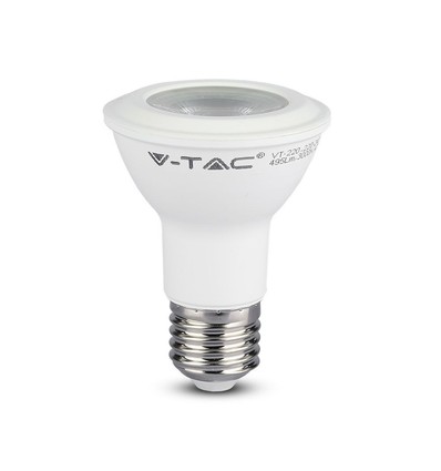 V-Tac 7W LED pære - Samsung LED chip, PAR20, E27