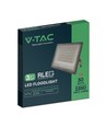 V-Tac 30W LED projektør, CCT - 3 lyskulører, Arbejdslampe, udendørs