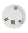2.8W D1 Gen3 Full Spectrum LED indbygningsspot RA97 - 3000K, Hvid