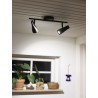 KILE Justerbar LED Loftlampe 2 x 4,5W i Sort - Nielsen Light