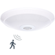 SH LED Plafond Lampe Med PIR Sensor På 8W i 3000K - 120 °