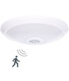 SH LED Plafond Lampe Med PIR Sensor På 8W i 3000K - 120 °