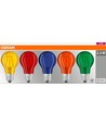 Osram Farvede LED Pære E27 - 5-Pak