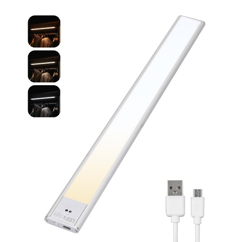 Slimline LED underskabsarmatur Med Sensor, CCT, Dæmpbar - 400 mm