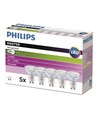 Philips Master Value GU10 LED Pære 3,7W i 2700K 355Lm Dæmpbar - 5-PAK