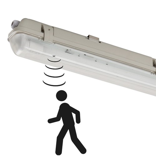 LED Sensor Armatur IP65, 20W, 4000K, 3100Lm, 230V - 150cm