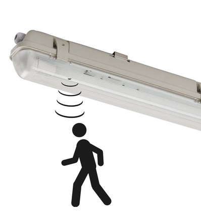 LED Sensor Armatur IP65, 20W, 4000K, 3100Lm, 230V - 150cm